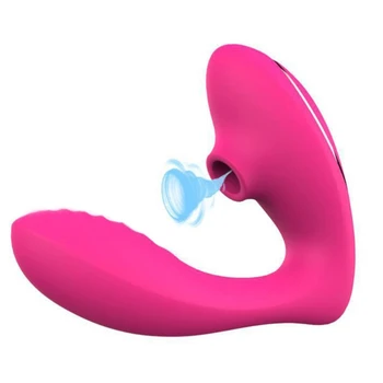 10 Dažnį Moterų G-taško Vibratorius Čiulpti Massager Nešiojami Stimuliacija USB Įkrovimo Suaugusiųjų Sekso Žaislas Poroms
