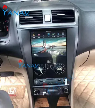 12.1 colių PX6 Vertikalus Ekranas, Android 9.0 Automobilio Radijo-HONDA-ACCORD 7 (2002-2007 m.) automobilis Gps navigacija radijo daugiaformačių dvd grotuvas