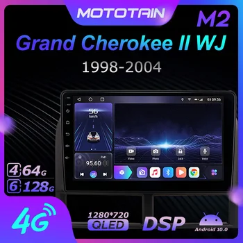 Ownice 6G+128G Android 10.0 Automobilio Radijo Jeep Grand Cherokee II WJ 1998 - 2004 Multimedia Player 