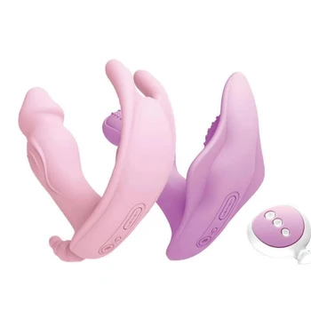 Nešiojami Dildo G Spot Klitorio Stimuliatorius Belaidžio Nuotolinio Valdymo Drugelis Vibratorius Kelnaitės Suaugusiųjų Sekso Žaislų Pora