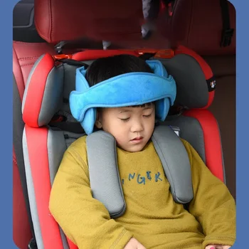 IMBABY Kūdikių Automobilio Sėdynės Galvos atramos Apsaugos Pagalvė Vaikams Reguliuojamas Tvirtinimo Diržas Vaikams Sėdynės Galvos atramos Miego Positioner