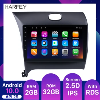 Harfey Android 10.0 9 colių Quad-core Auto automobilio Radijas Stereo GPS Navigacija 2013 m. 2014 m. 2015 m. 2016 m. KIA K3 2 GB RAM, 32 GB ROM