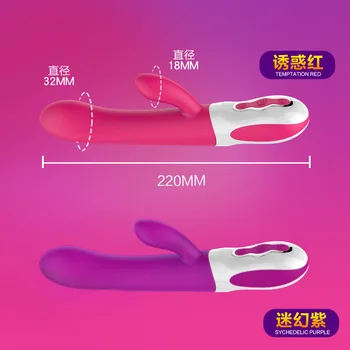 G taško dildo rabbit vibratorius moterų vibracijos silikoninis vandeniui makšties klitorio massager sekso žaislas moteris