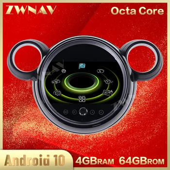 4G+64G Android 10.0 automobilių radijo dvd grotuvas, Mini vieną F55 F56 Cooper 2015+ Automobilinis gps Navi 