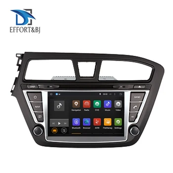 Android 10.0 Octa Core Automobilio Radijas Stereo Hyundai I20 2014-2022 Kairėje Vairavimo Auto GPS Navigacijos, Multimedijos DVD Grotuvas
