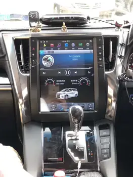 2din automobilio garso sistemos, navigacijos, multimedijos grotuvas TOYOTA Alphard AH30 2015-2019 automobilio radiją bakstelėkite diktofono, TOYOTA