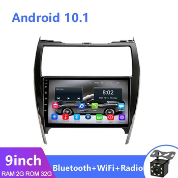 Android 11 4Core Automobilio Radijas Stereo Toyota Camry 2006-2011 Multimedijos MP5 Grotuvas Navigacijos 10.1 2,5 D, DVD Grotuvas, WIFI