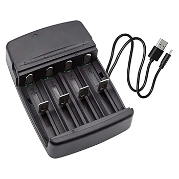 Smart USB Li-Ion 18650 26650 Baterijos Kroviklis Nešiojamuosius elektrinius Įkrovimo 4.2 V Ličio Baterijos, Įkrovikliai