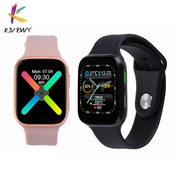 KIVBWY 1.54 colių Smart Watch Vyrų jutiklinių Fitness Tracker Kraujo Spaudimas Smart Laikrodis Moterims GTS Smartwatch už Xiaomi