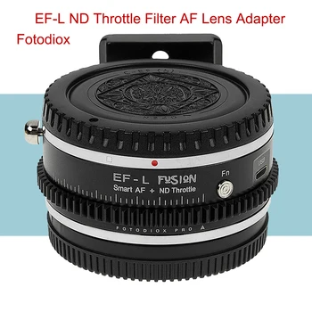 Fotodiox EF-L AF Objektyvo Adapteris Su ND Filtro Droselio Canon EF EF-S Panasonic S1 S1R S1H Sigma FP Kamera Adapterio Žiedas