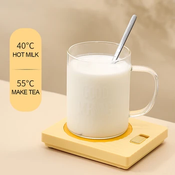 Mini Nešiojamas Termosas Padėkliukai Darbalaukio Pienas, Kava Antrojo laipsnio Protingas Temperatūros Reguliatorius Termostatiniai Bazės kaitlentės