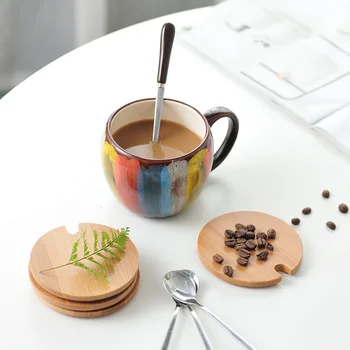 Kūrybinės Keramikos Puodelius Kavos Puodeliai Aukštos Kokybės Kawaii Prabanga Kavos Puodelio Pusryčiai Pieno Puodelis Porų Minimalistinio Tazas Puodelis Mielas Puodelis