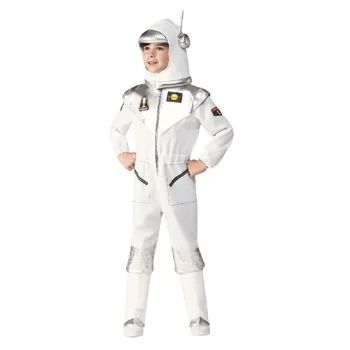 Deluxe Astronautas Cosplay Kostiumas Vaikams Erdvę Kostiumas Vienodas Vaikų Karnavalas Veiklos Grupė Drabužių Cosplay Apranga