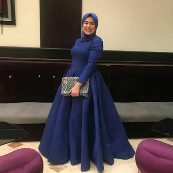 Musulmonų Vakarą Prom Dresses 2020 M Ilgio Moteris Vakarėlis Elegantiškas Plius Dydis Arabų Oficialų Suknelė Suknelė