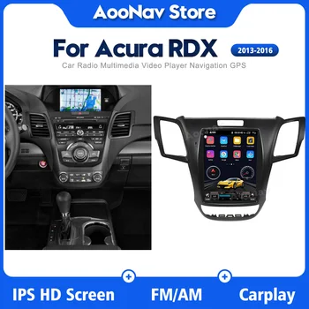 2din automobilio radijo touch ekranas Acura RDX 2013-2016 m. 10.4 colių android multimedijos centrinio carplay parama 