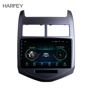Harfey 9 colių Android 8.1 4-Core Automobiliu GPS Navi 