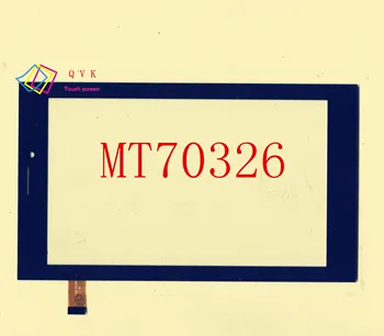 2vnt MT70326 V1 7inch juoda tablet PC talpinį jutiklinį ekraną skydelio stiklo MT70326 V1