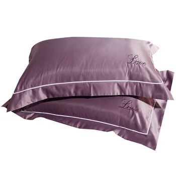 2 vnt 100% pobūdžio mulberry Šilko užvalkalas paketas pagalves pagalvės užvalkalą sveikos standartas, karalienė, karalius daugiaspalvis