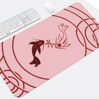 Rožinė Žuvų Kūrybiškumą Didelis Pelės Mygtukai Kosmoso Modelį Gaming Mouse Pad Klaviatūros Mygtukai Stalas Pagalvėlės Kompiuterio Pelės Kilimėlis Dota, Lol CS