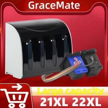 GraceMate 21XL 22XL Rašalo Sistemą, Pakeisti hp21 HP 21 22 Rašalo Kasetė Deskjet F2180 F2280 F4180 F2200 F380 380 F390 Spausdintuvą